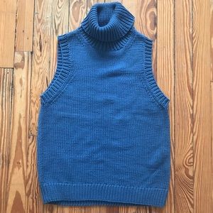KORS by Michael Kors sleeveless turtleneck sweater